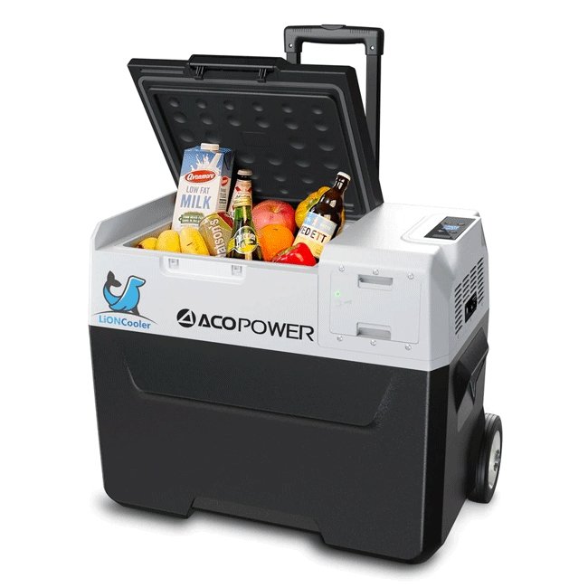 LIONCOOLER X40A Portable Solar Fridge Freezer, 42 Quarts - SAKSBY.com - Refrigerators - SAKSBY.com