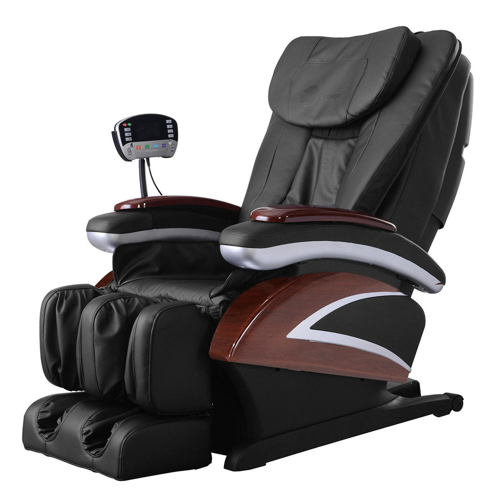 Luxury Electric Full Body Heated Recliner Shiatsu Massage Chair (96174860) - SAKSBY.com - Massage Chairs - SAKSBY.com