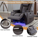 Luxury Electric Leather Home Theater Living Room Power Recliner Sofa Chair (94631572) - SAKSBY.com - Chair Recliner - SAKSBY.com