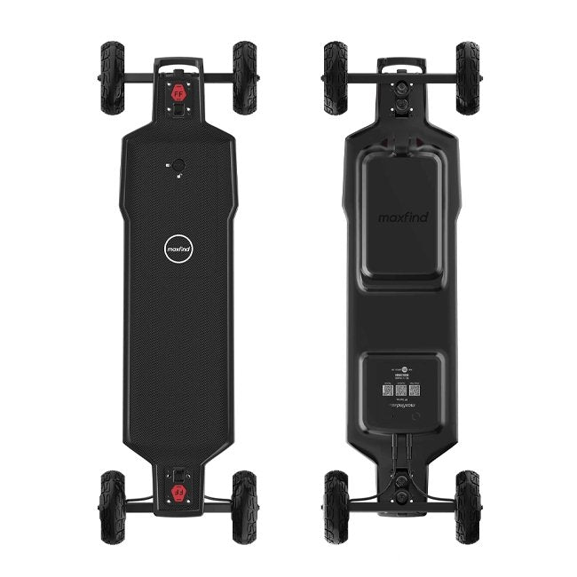 MAXFIND FF AT 48V/8.7Ah Electric All-Terrain Skateboard & Surfboard, 42" - SAKSBY.com - Electric Skateboards - SAKSBY.com