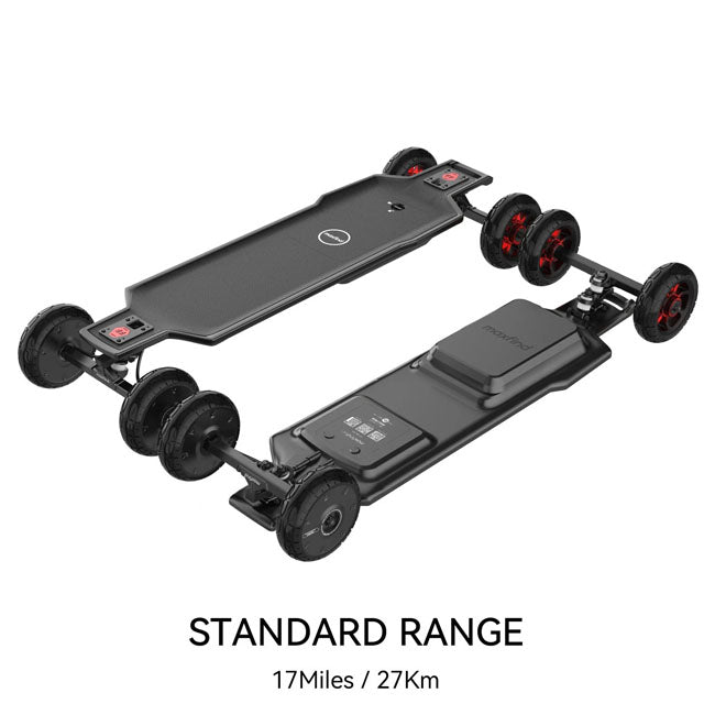 MAXFIND FF AT 48V/8.7Ah Electric All-Terrain Skateboard & Surfboard, 42" - SAKSBY.com - Electric Skateboards - SAKSBY.com