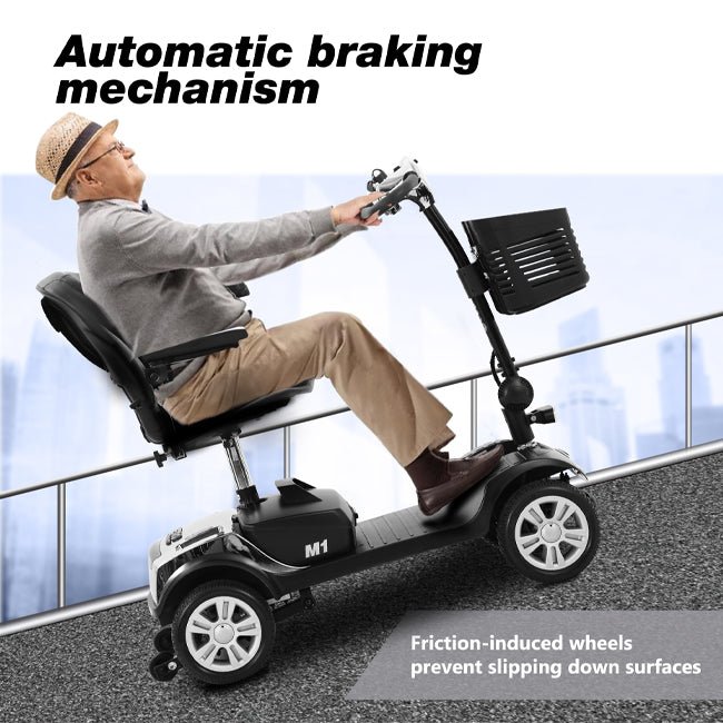 METRO MOBILITY M1 24V/12AH Electric Mobility Handicap Scooter - SAKSBY.com - Mobility Scooters - SAKSBY.com