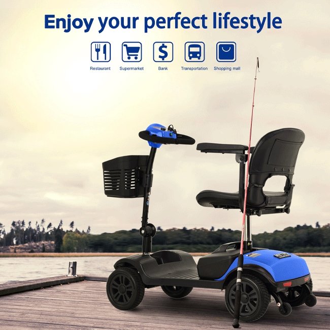 METRO MOBILITY M1 Lite Electric Mobility Handicap Scooter - SAKSBY.com - Mobility Scooters - SAKSBY.com