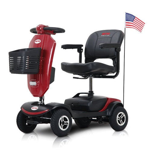 Metro Mobility Patriot Electric All-Terrain Folding Mobility Medical Scooter (SAK97421)