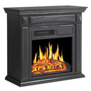 Modern 1500W Electric Freestanding Vintage Wood Surround Fireplace Heater W/ Mantel, 27" (97062608) - SAKSBY.com - Electric Fireplaces - SAKSBY.com