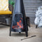 Modern Black 64" Outdoor Patio Wood Burning Chiminea Fireplace Fire Pit Heater With Poker (97352814) - SAKSBY.com - Fireplaces - SAKSBY.com