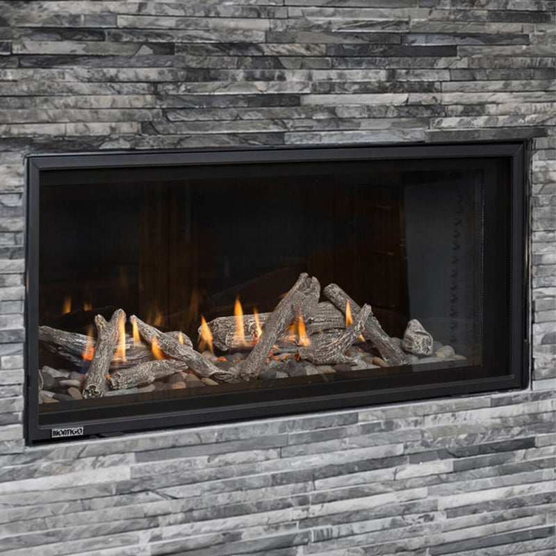 MONTIGO DELRAY 36 Inch Full Load Direct Vent Linear Fireplace, Natural Gas (DRL3613NI-2) - SAKSBY.com - Fireplaces - SAKSBY.com