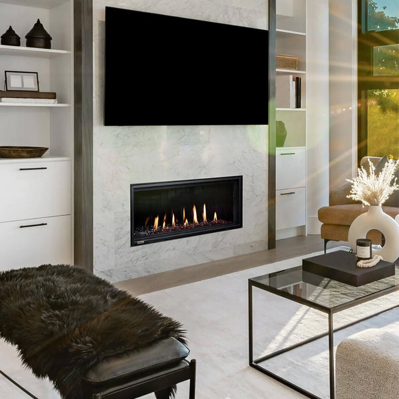 MONTIGO DELRAY 36 Inch Full Load Direct Vent Linear Fireplace, Natural Gas (DRL3613NI-2) - SAKSBY.com - Fireplaces - SAKSBY.com