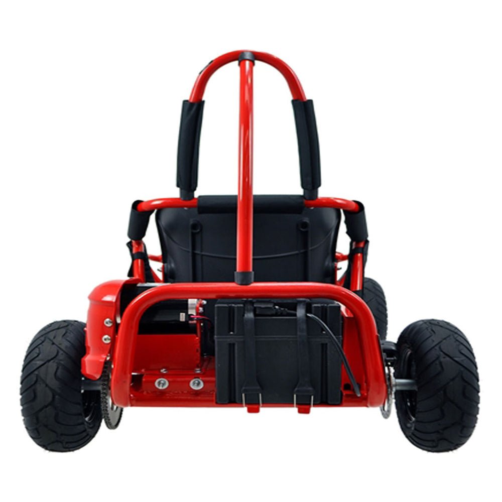 MOTOTEC 1000W 48V/12AH Electric Off-Road Go Kart, Red (97685241) - SAKSBY.com - ATVs & UTVs - SAKSBY.com