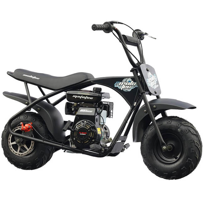 MOTOTEC 105CC 3.5HP 4-Stroke Mini Gas Powered Bike - SAKSBY.com - Gas Bicycles - SAKSBY.com