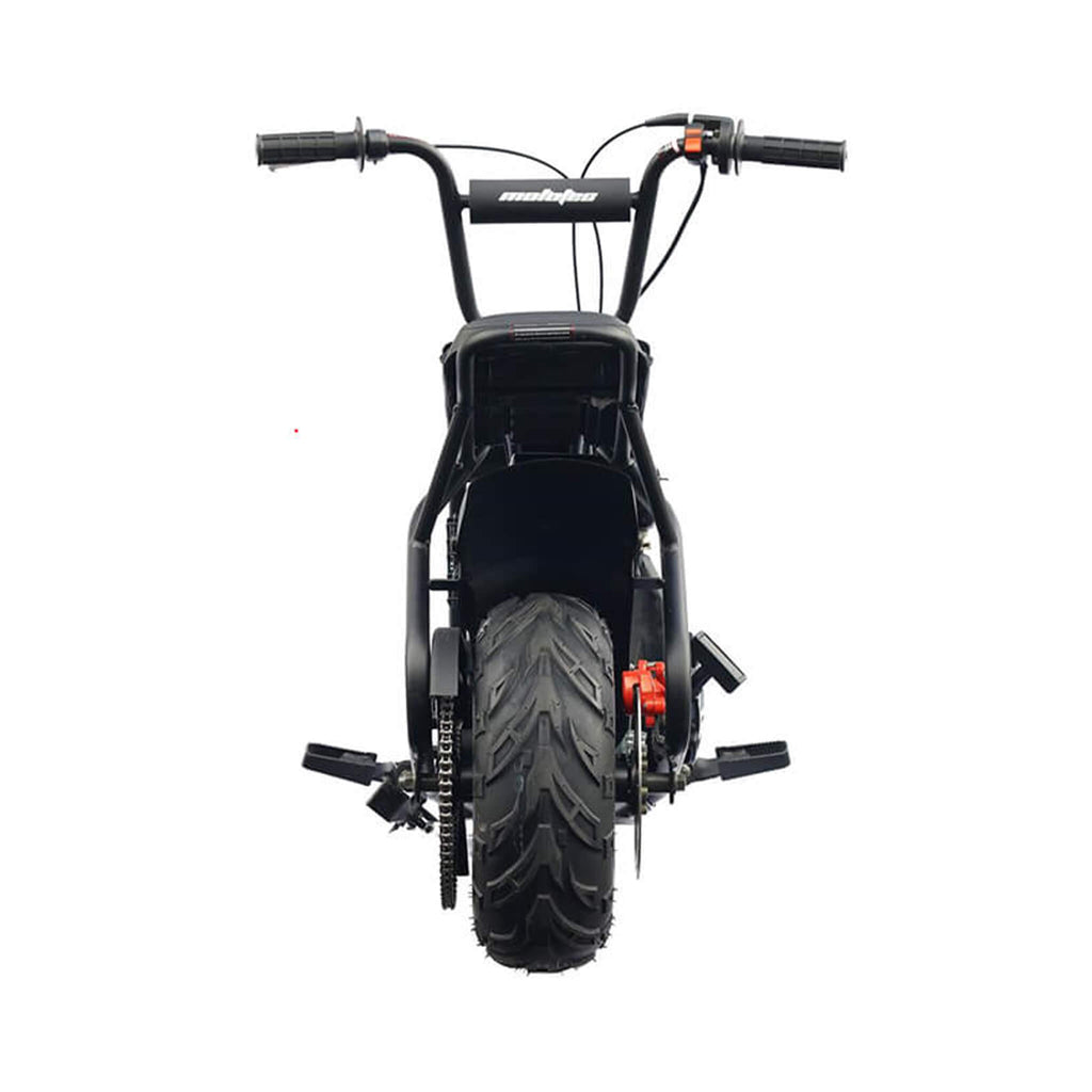 MotoTec 105CC 3.5HP 4-Stroke Mini Gas Powered Bike - Saksby Wholesale - Back View