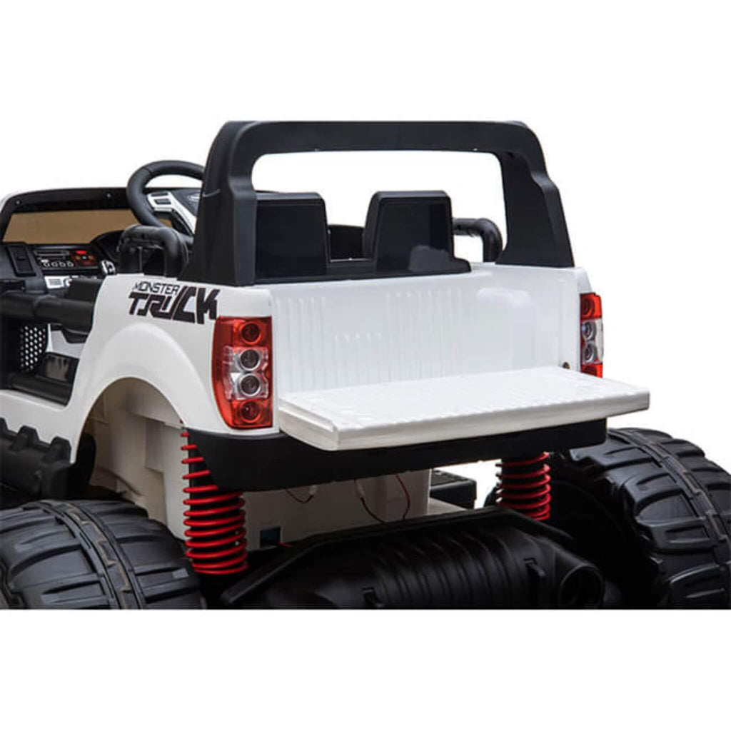 MotoTec 2.4GHZ 12V 180W 4X4 Ride-On Monster Truck (SAK46013) - Saksby Wholesale - BAck View