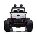 MotoTec 2.4GHZ 12V 180W 4X4 Ride-On Monster Truck (SAK46013) - Saksby Wholesale - BAck View