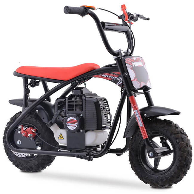 MOTOTEC 52CC 2-Stroke Kids Gas Mini Bike - SAKSBY.com - Gasoline Bikes - SAKSBY.com