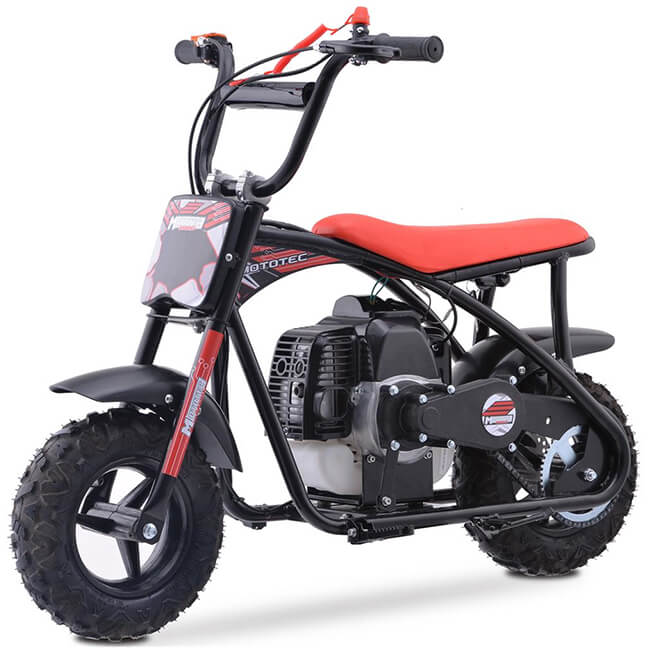 MOTOTEC 52CC 2-Stroke Kids Gas Mini Bike - SAKSBY.com - Gasoline Bikes - SAKSBY.com