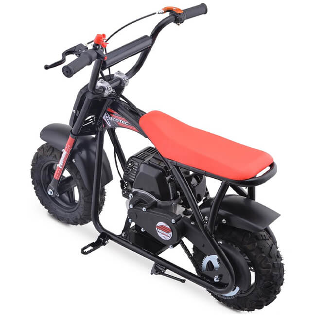 MOTOTEC 52CC 2-Stroke Kids Gas Mini Bike - SAKSBY.com - Gasoline Bikes - SAKSBY.com