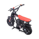 MotoTec 52CC 2-Stroke Kids Gas Mini Bike - Saksby Wholesale - Back Left View