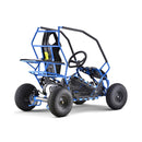 MotoTec Maverick 36V/36AH Electric Motorized Go Kart Blue - Saksby Wholesale - Back Right View
