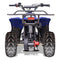 MOTOTEC Rex 110CC 4-Stroke Mini Kids 4 Wheeler Gas ATV Quad, Blue (91352842) - SAKSBY.com - ATVs & UTVs - SAKSBY.com
