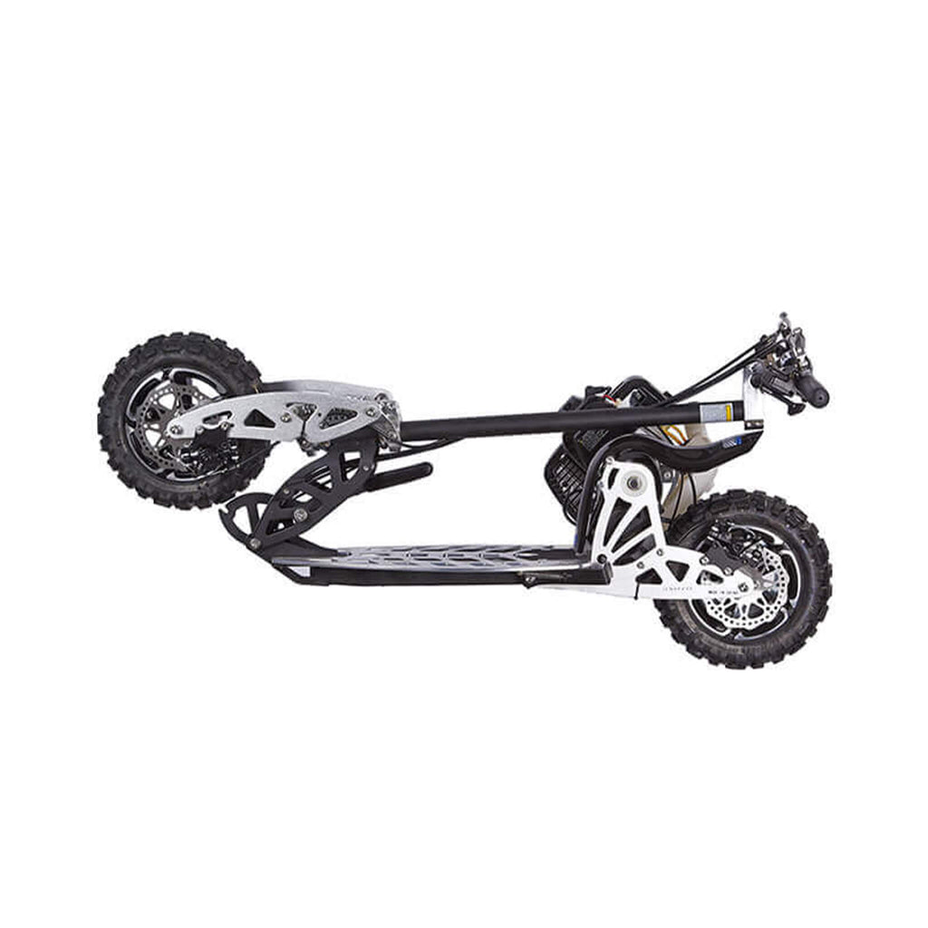MotoTec Uberscoot 2X 50CC 2-Speed Gas Scooter - Saksby Wholesale  Folded