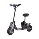 MotoTec Uberscoot 2X 50CC 2-Speed Gas Scooter - Saksby Wholesale - Front Left View