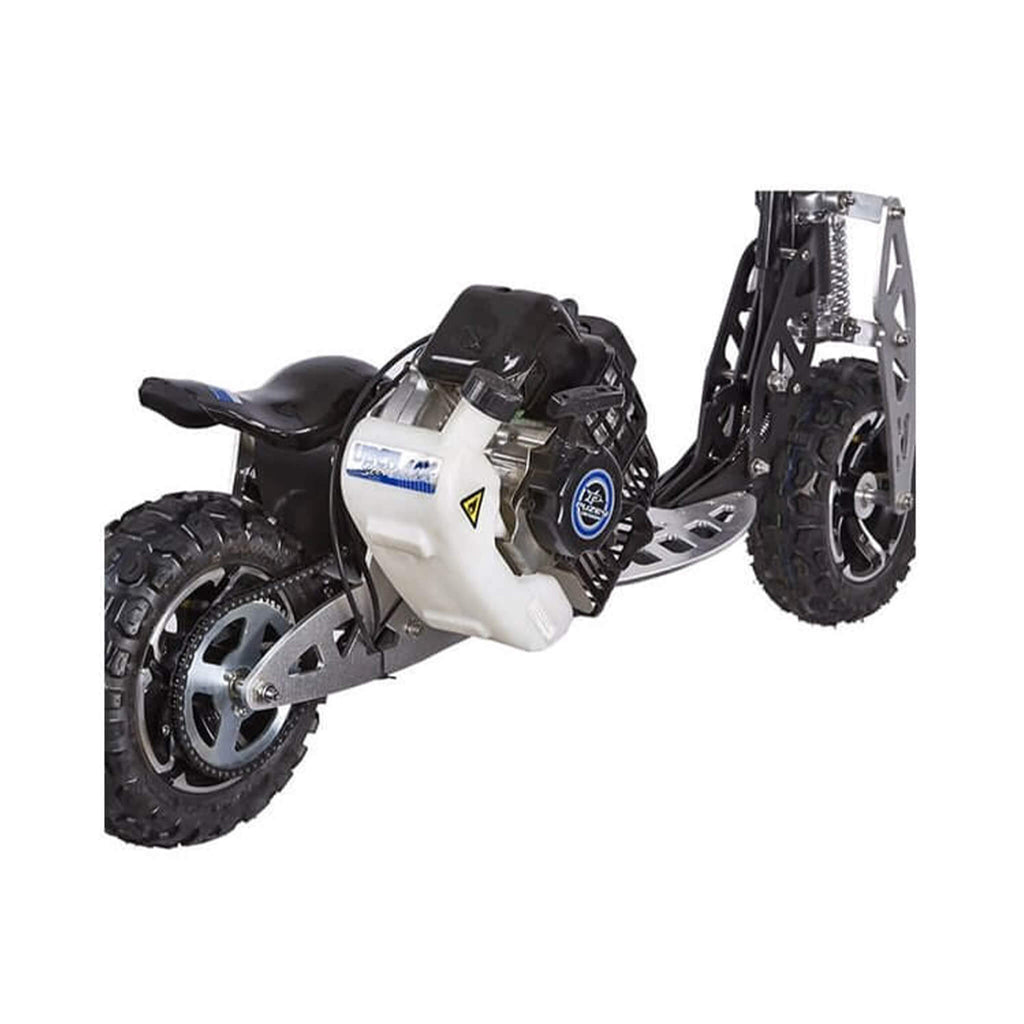 MotoTec Uberscoot 2X 50CC 2-Speed Gas Scooter - Saksby Wholesale- Gas Tank