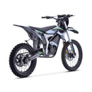 MotoTec Venom High-Performance 72V/12000W Electric Dirt Bike - Saksby Wholesale - Back Right View