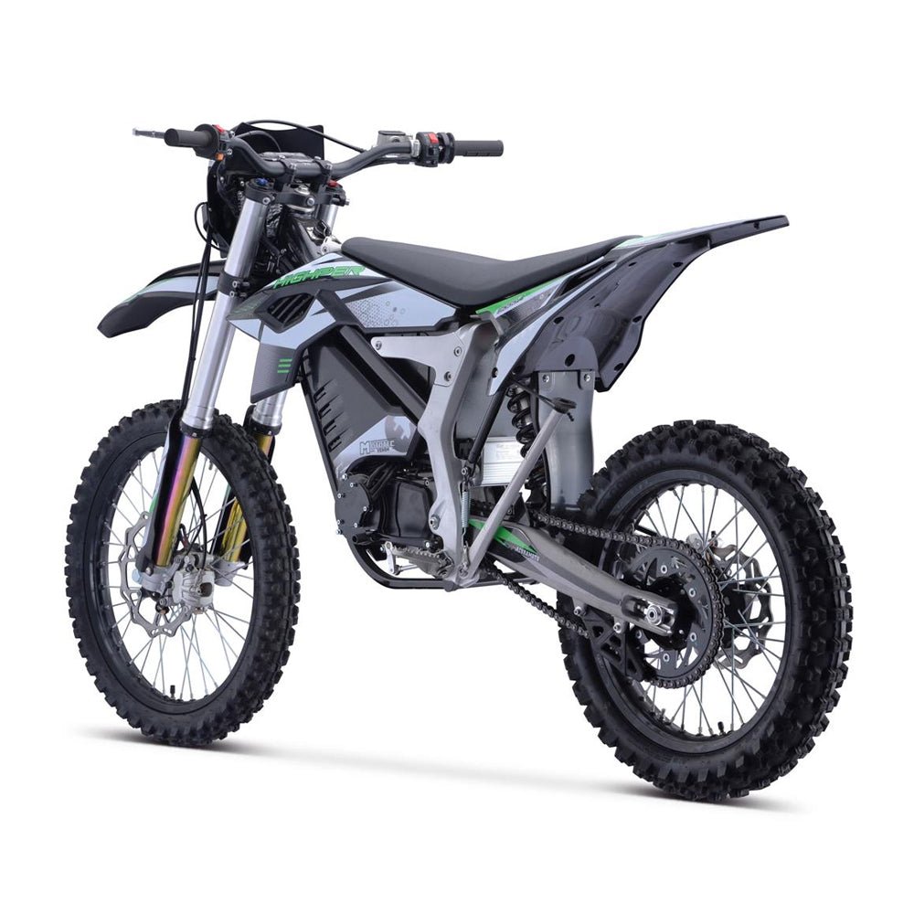 MOTOTEC VENOM High-Performance 72V/12000W Electric Dirt Bike, White (97314685) - SAKSBY.com - Dirt Bike - SAKSBY.com