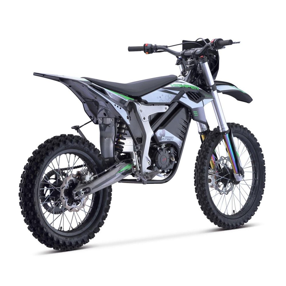 MOTOTEC VENOM High-Performance 72V/12000W Electric Dirt Bike, White (97314685) - SAKSBY.com - Dirt Bike - SAKSBY.com
