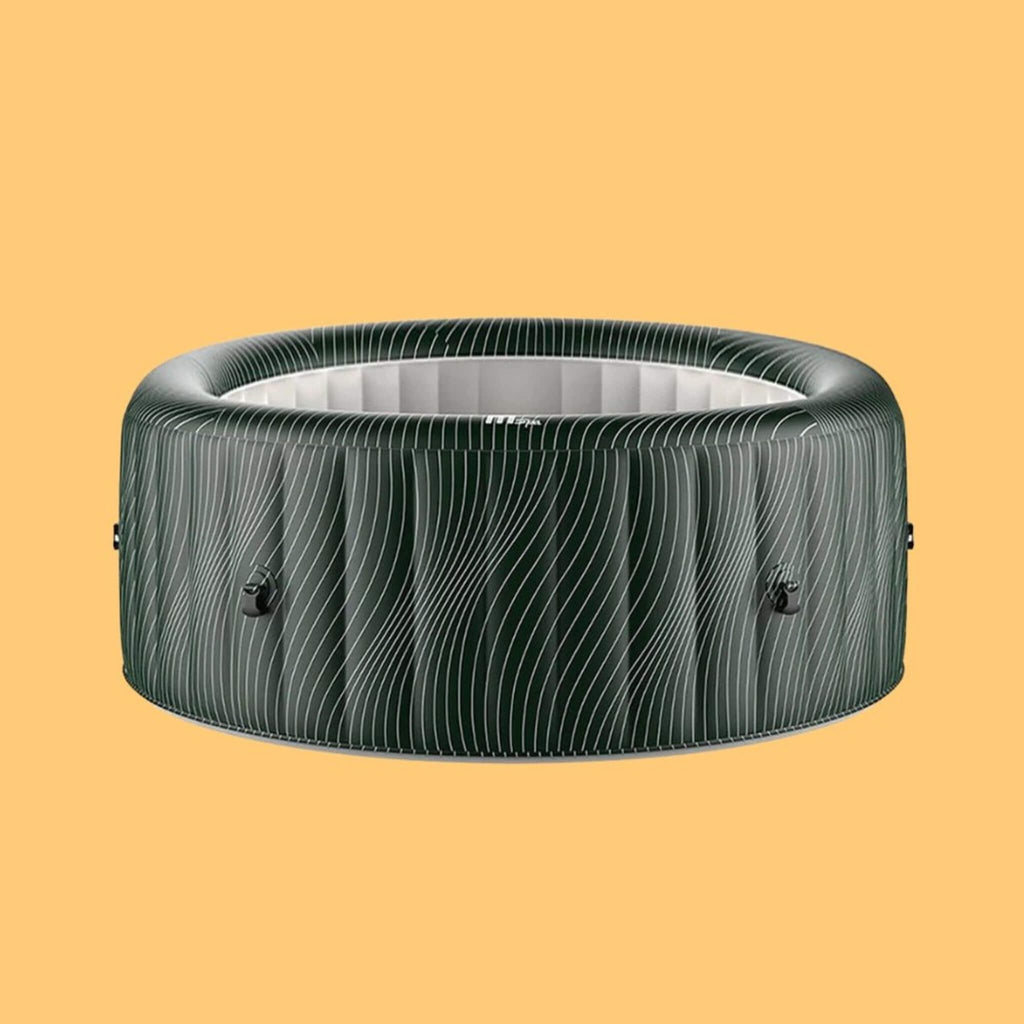 MSpa C-ME062 Meteor Comfort Round 6-Person Inflatable Hot Tub Spa With 120 Bubble Jets, 80" (SAK69379) - Saksby Wholesale - Product Preview