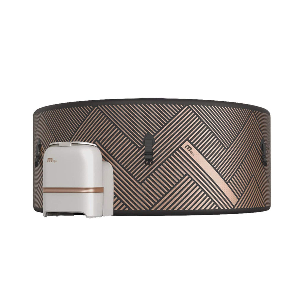 MSpa F-MO063W Mono Frame Series Luxury 6-Person Inflatable Round Hot Tub With WIFI Control (SAK75263) - Saksby Wholesale - Front View