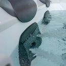 MSpa F-OS063W Oslo Supreme 6-Person Square Spa W/ LED Lights & Integrated App Control, 120 Jets (SAK93516) - Saksby Wholesale - Details