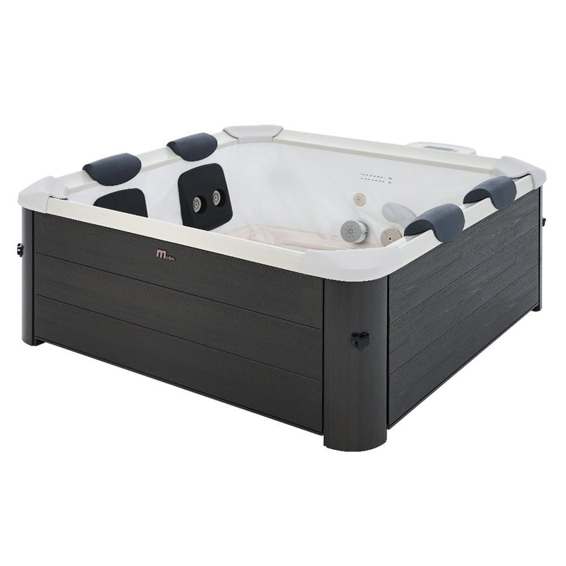 MSPA F-OS063W OSLO Supreme Six-Person Square Spa W/ LED Lights & Integrated App Control, 120 Jets Zoom Parts View
