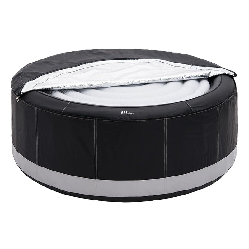 MSPA P-CA063 Camaro Premium Series Six-Person Inflatable Hot Tub & Spa W/ 138 Bubble Jets, 81" (97185263) - Front View