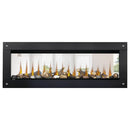 NAPOLEON Clearion Elite 60 Fully Recessed See Thru Wall Mounted Electric Fireplace, 60" - SAKSBY.com - Demonstration View