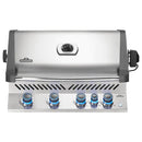 NAPOLEON Prestige 500 Built-In Natural Gas Grill W/ Infrared Rear Burner & Rotisserie Kit (BIP500RBNSS-3) - Front View