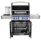 NAPOLEON Prestige 500 Natural Gas Grill W/ Infrared Rear Burner & Infrared Side Burner and Rotisserie Kit - Front View