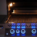 NAPOLEON Prestige PRO 500 Freestanding Natural Gas Grill W/ Infrared Rear/Side Burners & Rotisserie Kit Zoom Parts View