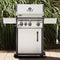NAPOLEON ROGUE XT 425 SID Freestanding Stainless Steel Propane Grill W/ Infrared Side Burner, 51" - SAKSBY.com - Outdoor Grills - SAKSBY.com