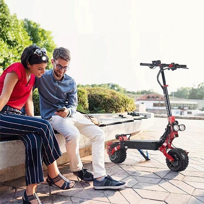OBARTER X3 48V13AH 2400W Foldable Electric Off Road Scooter, 53.1" - SAKSBY.com - Electric Scooters - SAKSBY.com