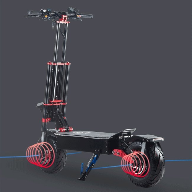 OBARTER X5 60V30AH 5600W Foldable Electric Stand Up Scooter, 55.9" - SAKSBY.com - Electric Scooters - SAKSBY.com