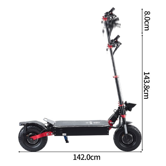 OBARTER X5 60V30AH 5600W Foldable Electric Stand Up Scooter, 55.9" - SAKSBY.com - Electric Scooters - SAKSBY.com