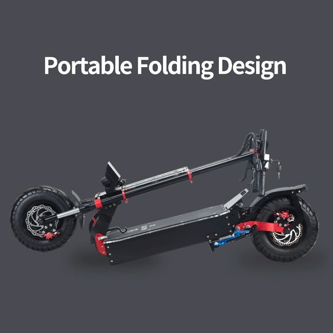 OBARTER X5 60V30AH 5600W Foldable Electric Stand Up Scooter, 55.9" - SAKSBY.com - Electric Scooters - SAKSBY.com