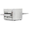 Omcan Premium Commercial Stainless Steel Conveyor Restaurant Countertop Pizza Baking Oven, 3600W (SAK48164) - Saksby Wholesale - Front Left View