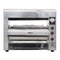 Omcan Premium Commercial Stainless Steel Conveyor Restaurant Countertop Pizza Baking Oven, 3600W (SAK48164) - Saksby Wholesale - Front View
