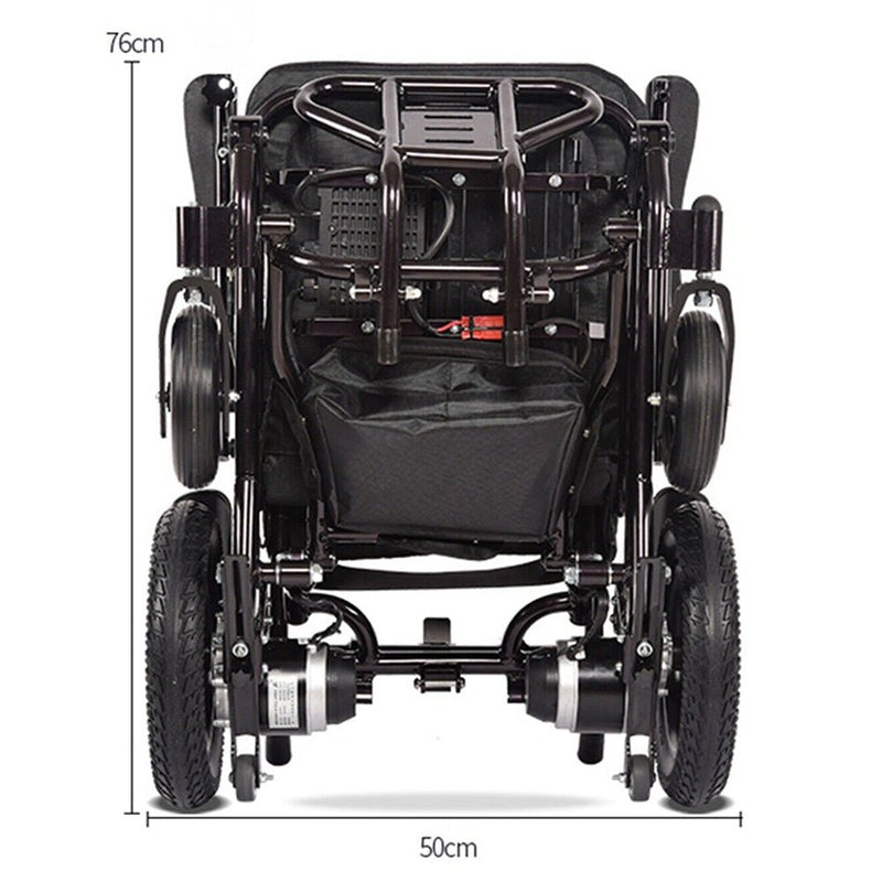 PCMOS DYW459 500W Portable Electric Lightweight Motorized Wheelchair - SAKSBY.com - Electric Wheelchairs - SAKSBY.com