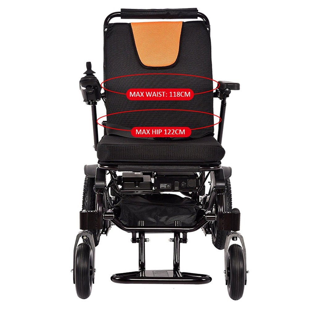 PCMOS DYW459 500W Portable Electric Lightweight Motorized Wheelchair - SAKSBY.com - Electric Wheelchairs - SAKSBY.com