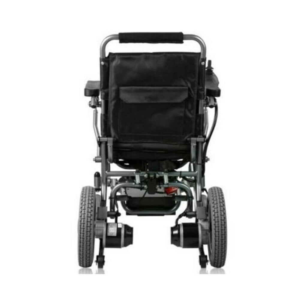 PCMOS WD602 17.5-Inch Heavy-Duty Electric Motorized Lightweight Wheelchair, 250LBS (SAK56491) - Saksby Wholesale - BAck View