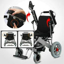 PCMOS WD602 17.5-Inch Heavy-Duty Electric Motorized Lightweight Wheelchair, 250LBS (SAK56491) - Saksby Wholesale - Product Details
