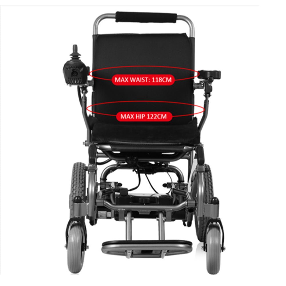 PCMOS WD602 Heavy Duty Electrric Motorized Lightweight Wheelchair (97658124) - SAKSBY.com - Electric Wheelchairs - SAKSBY.com